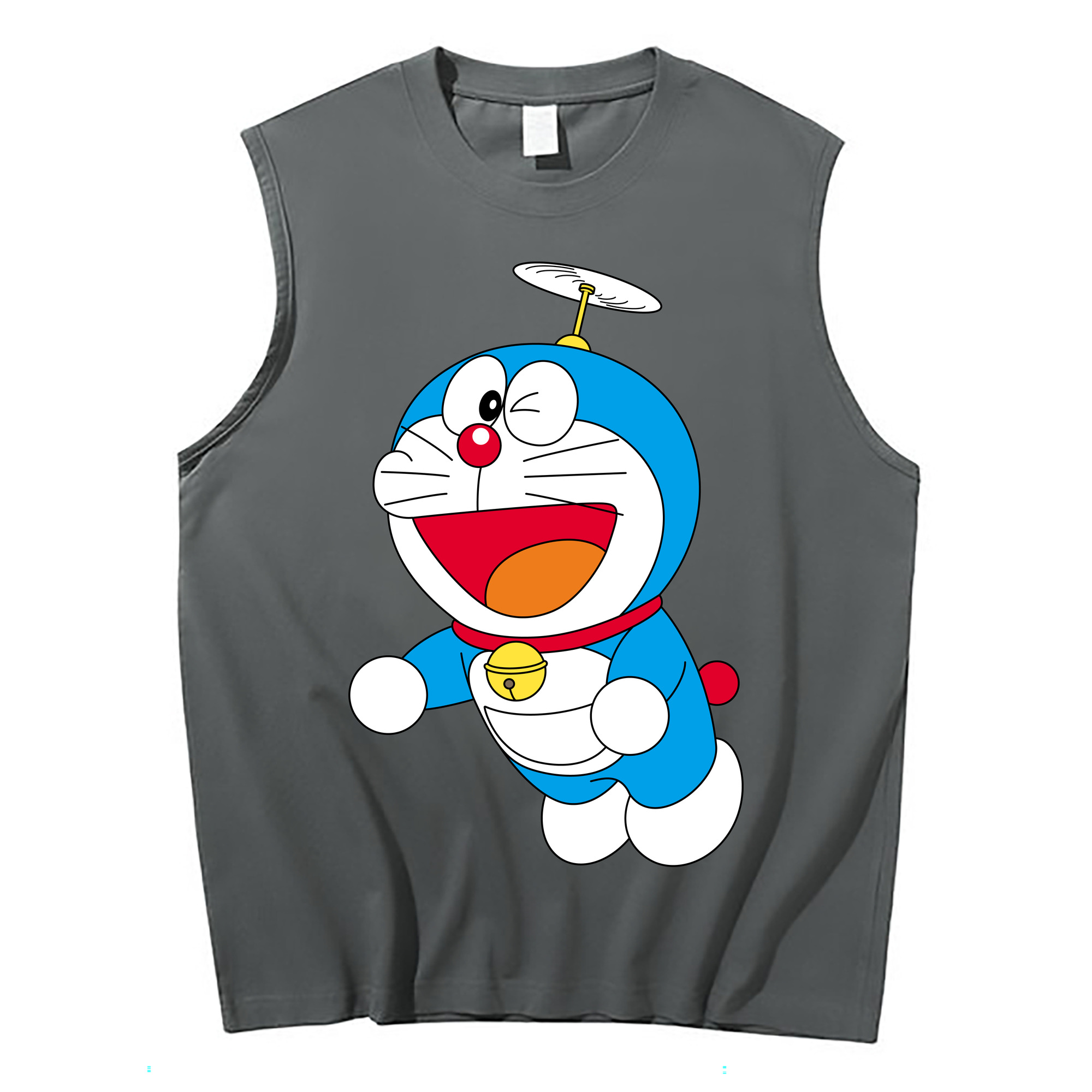 （画像用） ドラえもん Doraemon コットン100％タンクトップ（フロントプリント）